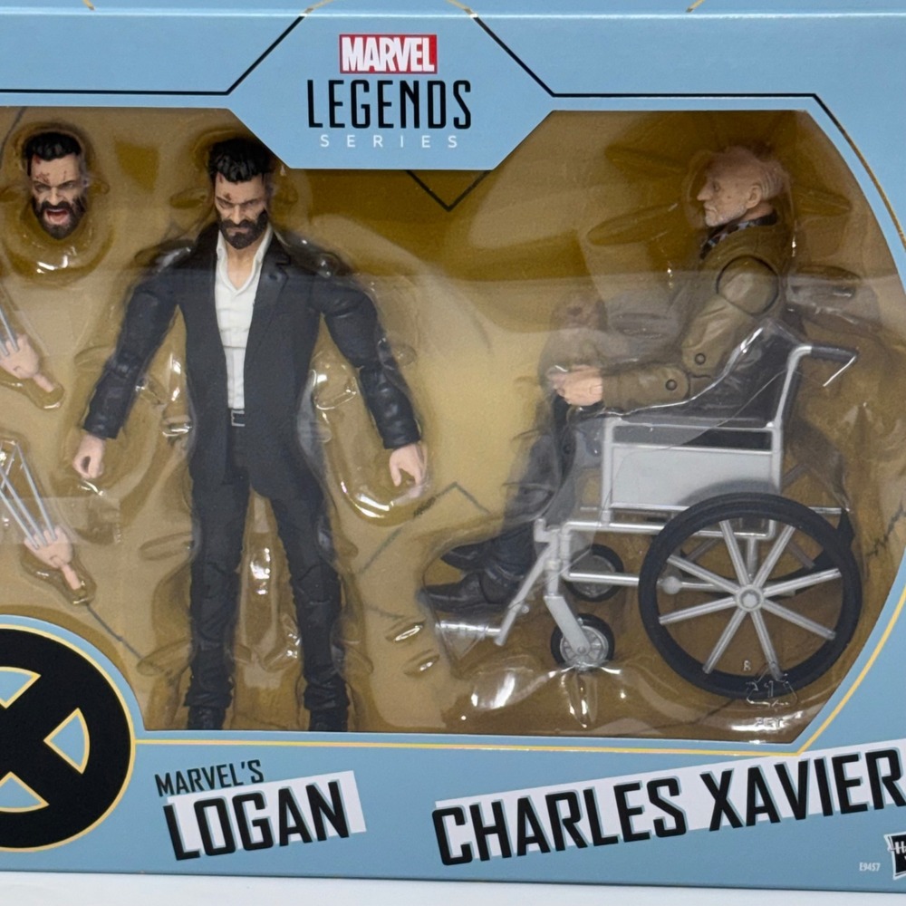 Marvel Legends Logan Charles Xavier 2-Pack PulseCon Exclusive X-Men NEW Sealed